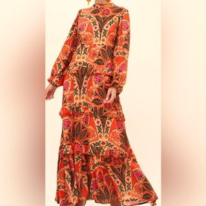 Oliphant Positano Maxi Dress Sz. L